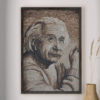 Einstein Portrait Mosaic
