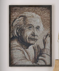 Einstein Portrait Mosaic