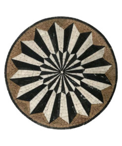 round black star Mosaic