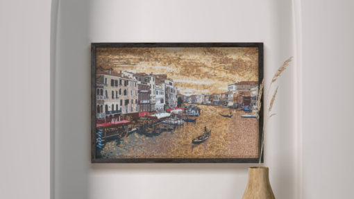 Venice Portrait Art Mosaic